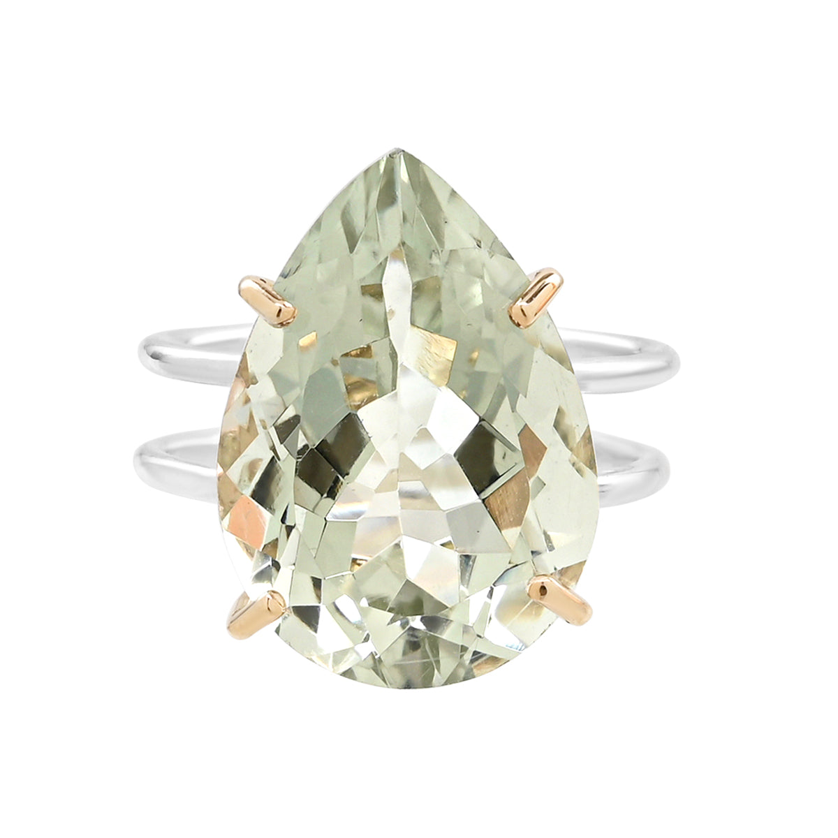 Beautiful Genuine Green Amethyst purchases Ring