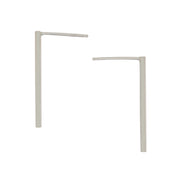 Silver bar studs