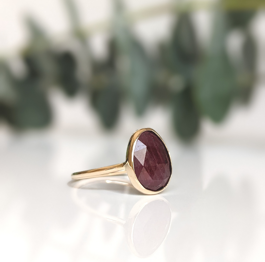 One-of-a-kind Ruby Ring