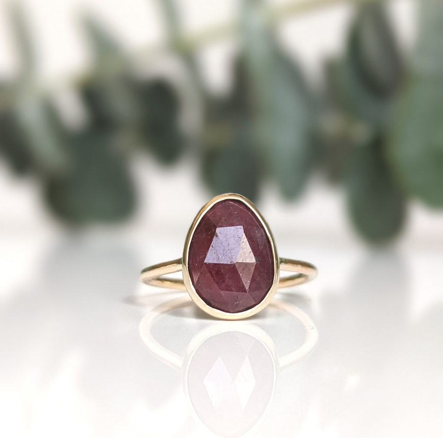 One-of-a-kind Ruby Ring