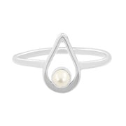 sterling silver and pearl