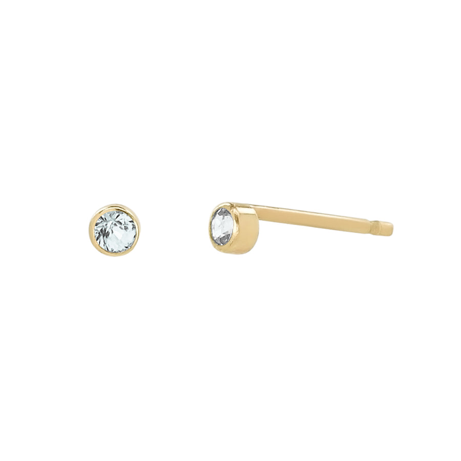 14k Gold Montanta Sapphire Earrings