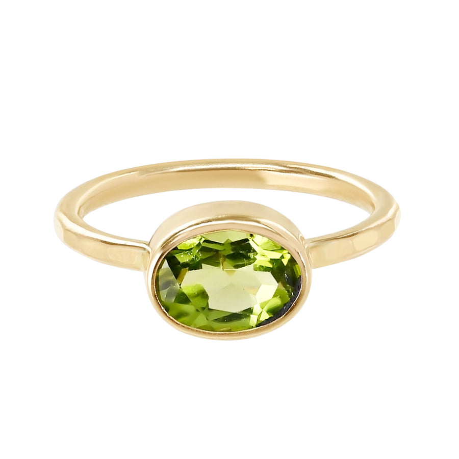 1.29 ct 14k Peridot Ring