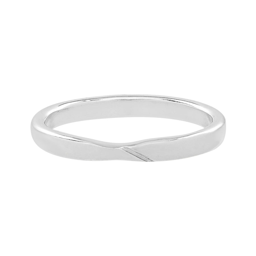 Sterling Silver Pinched Ring