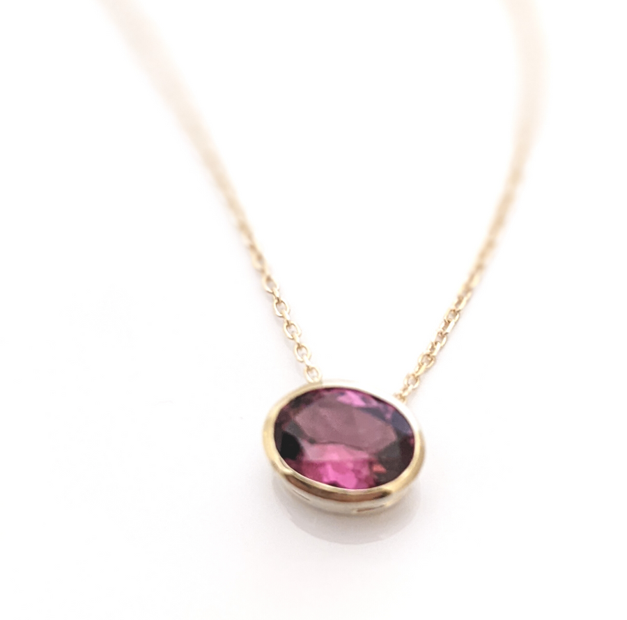 One- of-a-Kind Rhodolite Necklace