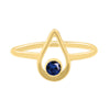 gold and sapphire ring
