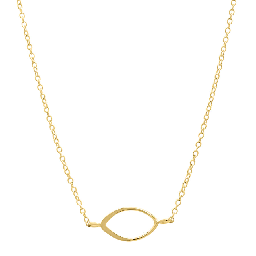 Petal Necklace- Yellow Gold